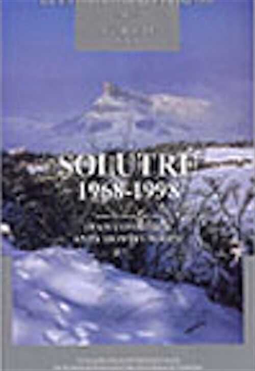 ÉPUISÉ - Solutré, 1968-1998, (Mémoires de la SPF, XXX), 2003, 281 p.