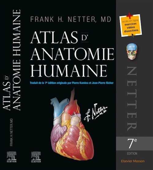 Atlas d'anatomie humaine, 2019, 7e éd., 672 p.