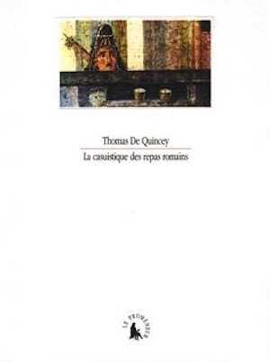 La casuistique des repas romains, 2004, 105 p.