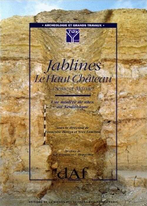ÉPUISÉ - Jablines, Le Haut Château (Seine-et-Marne). Une minière de silex au Néolithique (DAF 35), 1992, 246 p., 232 fig.
