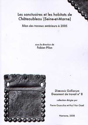 Documents de travail n° 8 - Les sanctuaires et les habitats de Châteaubleau (Seine-et-Marne). Bilan des travaux antérieurs à 2005, dir. F. Pilon, 2008, 170 p.
