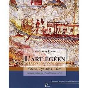 L'art égéen. Tome 1, Grèce, Cyclades, Crète jusqu'au milieu du IIe millénaire avant J.-C., 2008, 304 p., 518 ill. dt 85 coul.