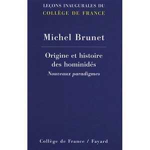 ÉPUISÉ - Origine et histoire des hominidés, 2008, 56 p.