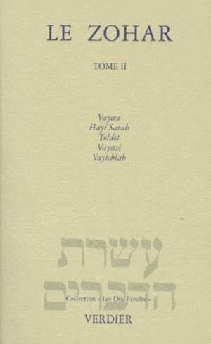 Le Zohar, Genèse. Tome 2, 1990.
