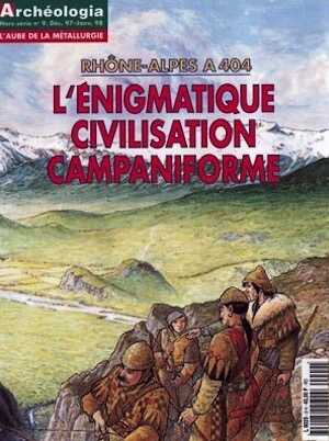 n°9. Déc. 1997-Janv. 1998. Rhone-Alpes A 404. L'énigmatique civilisation campaniforme.