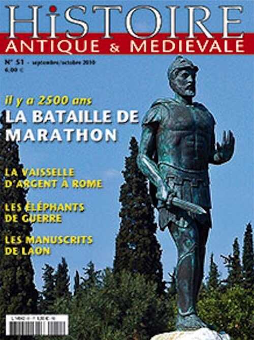 n°51. Septembre-Octobre 2010. Dossier : Il y a 2500 ans, la bataille de Marathon.