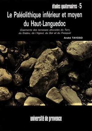 Le Paléolitique Inférieur et moyen du Haut-Languedoc. Gisements des terrasses alluviales du Tarn, du Dadou, de l'Agout, du Sor et du Fresquel, 1978, 404 p.