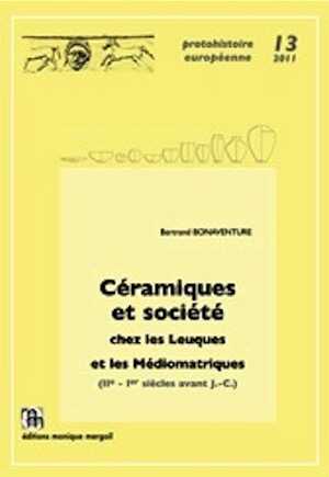 Céramiques et société chez les Leuques et les Médiomatriques (IIe-Ier siècles avant J.-C.), 2011, 332 p., 166 fig.