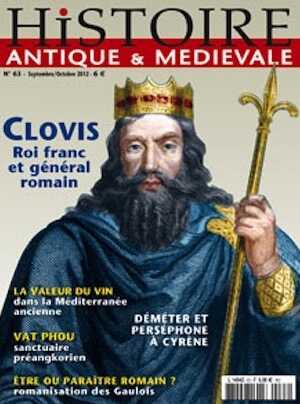 n°63. Septembre-Octobre 2012. Dossier : Clovis, Roi franc et général romain.