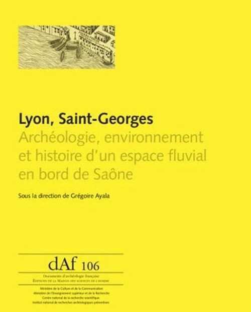 Lyon, Saint-Georges. Archéologie, environnement et histoire d'un espace fluvial en bord de Saône, (DAF 106), 2013, 496 p.