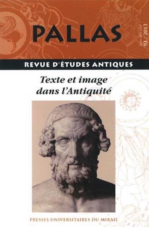 93. Texte et image dans l'Antiquité, 2013, J.-M. Luce (coord.)