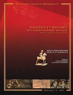 Equidés et bovidés de la Méditerranée antique. Rites et combats. Jeux et savoirs, (actes coll. Arles, avril 2012), (Monographies d'Archéologie Méditerranéenne, Hors-Série n°6), 2014, 364 p.
