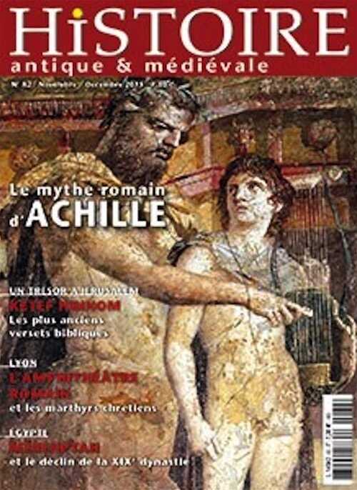 n°82. Novembre-Décembre 2015. Dossier : Le mythe romain d'Achille.