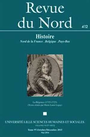 97, n°412. Octobre-Décembre 2015. La Régence (1715-1723)