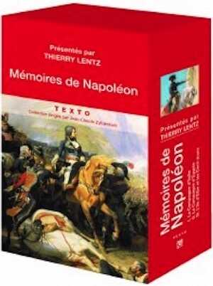 Coffret 3 tomes : Mémoires de Napoléon, 2016