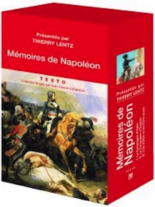Coffret 3 tomes : Mémoires de Napoléon, 2016