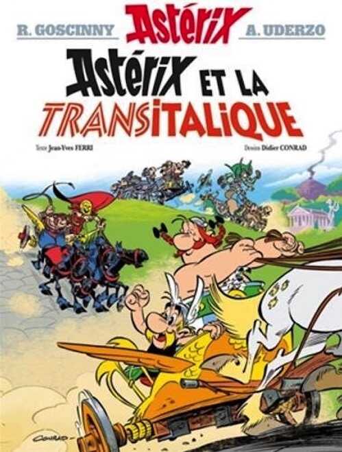 Astérix et la Transitalique, 2017, 48 p. BANDE DESSINÉE