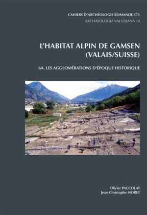 L'habitat alpin de Gamsen (Valais, Suisse). 6a. Les agglomérations d'époque historique 6b. Analyse des structures (époque historique), (CAR 171-172), 2018, 