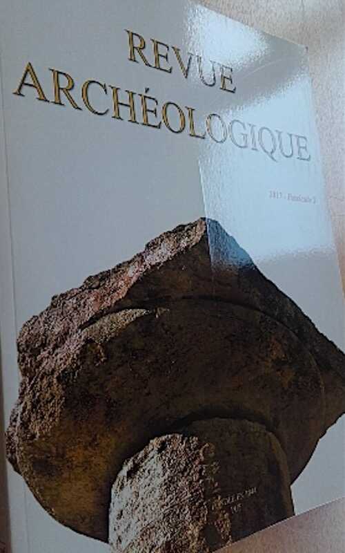 Exemplaire d'occasion - Revue archéologique 2017/2.