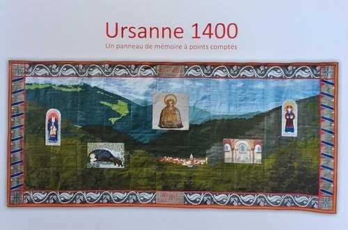 Ursanne 1400. Un panneau de mémoire à points comptés, 620-2020, 2020, 48 p.