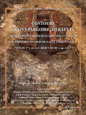 Contours (Saint-Pargoire, Hérault). Recherches pluridisciplinaires sur un atelier d'amphores vinaires de Gaule Narbonnaise (fin du Ier s. av. J.-C. - début du IIIe s. ap. J.-C.), (MAM 40), 2020, 362 p.