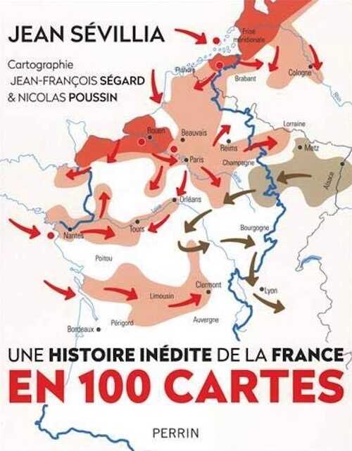 Une histoire inédite de la France en 100 cartes, 2020, 248 p.