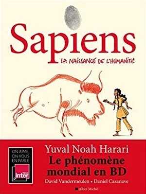 Sapiens. La naissance de l'humanité, 2020, 248 p. Bande dessinée.