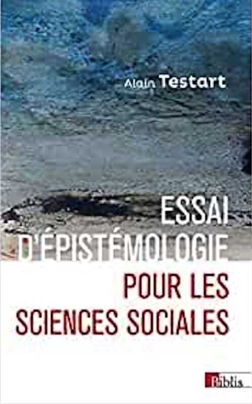 Essai d'épistémologie pour les sciences sociales, 2022, 350 p.