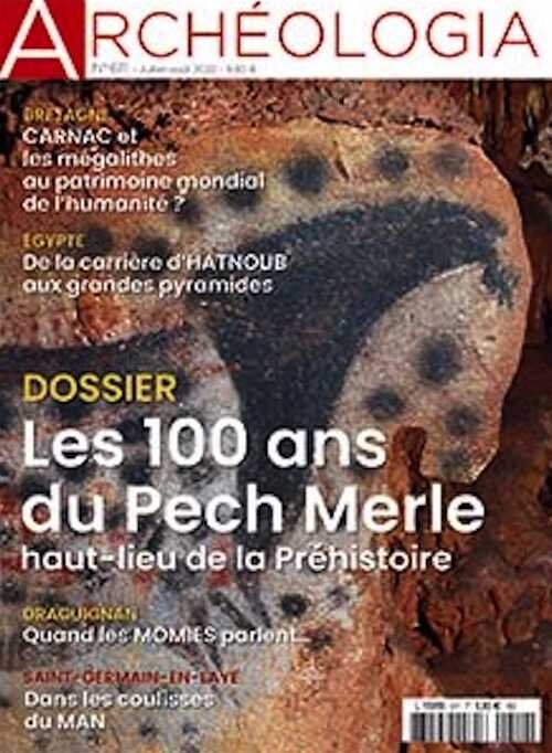 ÉPUISÉ - n°611, Juillet-Août 2022. Dossier : Les 100 ans du Pech Merle.