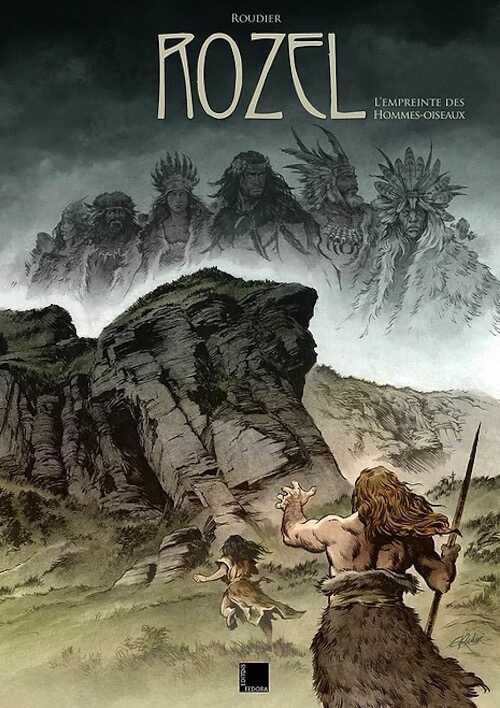 Rozel, l'empreinte des hommes-oiseaux, 2023, 48 p. BANDE DESSINÉE