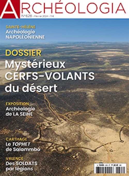 n°628, Février 2024. Dossier : Mystérieux cerfs-volants du désert.