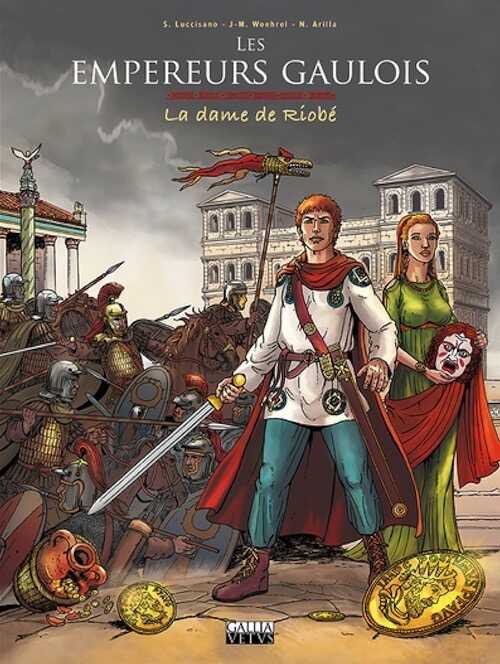 Les empereurs gaulois. La dame de Riobé, 2022, 72 p. Bande dessinée