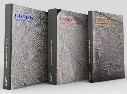 Gavrinis. Autour du Gouffre, présenter - décrirer - chroniquer, 2024, 3 volumes.