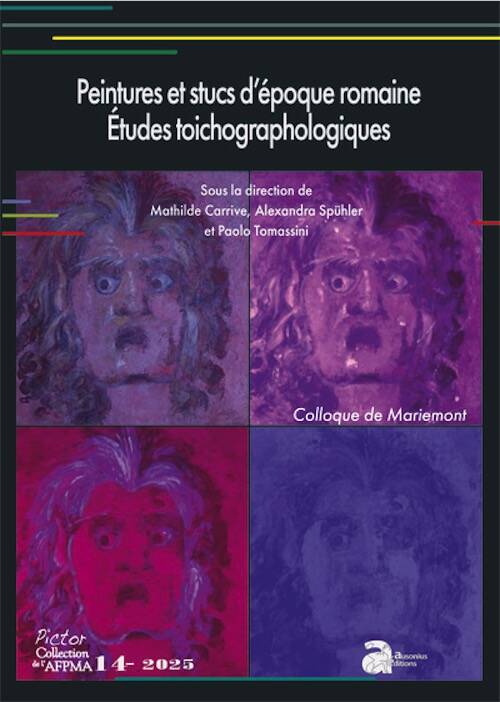 Peintures et stucs d'époque romaine. Études toichographologiques, (actes 34e colloque de l'AFPMA, Mariemont, nov. 2023), (Pictor 14), 2025, 480 p.