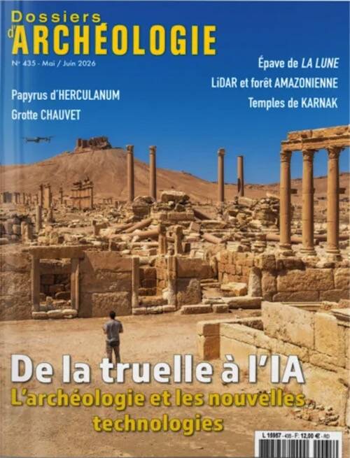 n°435, Mai-Juin 2026. De la truelle à l'IA. L'archéologie et les nouvelles technologies.